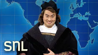 Weekend Update: Christopher Columbus on Statues of Himself and His Discoveries - SNL