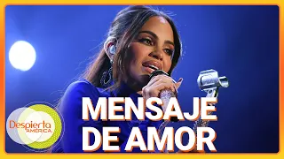 Natti Natasha impacta al recordar a Raphy Pina en Latin AMAs | Despierta América | Hoy | 21 de abril