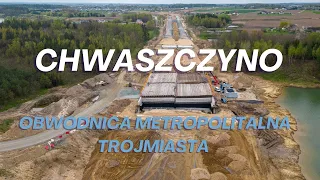 Obwodnica Metropolitalna Trójmiasta - Węzeł Chwaszczyno 13.04.24 | 4K | dji mini 3 pro | cinematic