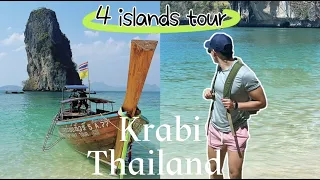 4 Island Tour in Krabi! visiting some of the best beaches in Thailand! (vlog)