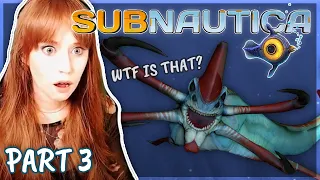 FIRST SCARY LEVIATHAN | Subnautica First Playthrough | Part 3