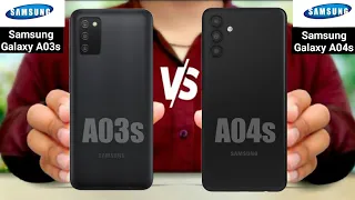 Samsung A03s vs Samsung A04s