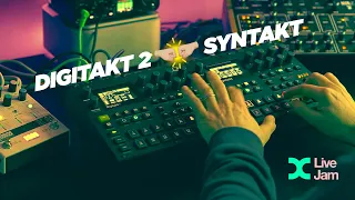 Digitakt 2 + Syntakt together are just WILD. (Syntakt just needs more of what DT2 has now!)