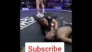 MMA REFEREE SAVES FIGHTER