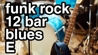 Funk Rock Blues Jam in E - 92bpm 12 Bar Guitar Backing Track