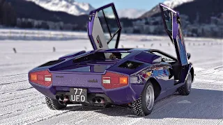 The ICE St. Moritz 2022 | Ultra Rare Classic Cars in the Snow | 250 GTO, Miura, Zonda & More!