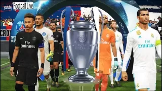 PES 2018 | Real Madrid vs PSG [Paris Saint Germain] | UEFA Champions League UCL Final | Gameplay PC