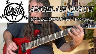 Slayer - Angel Of Death - Dual guitar cover of the CLASSIC breakdown section