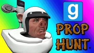 Gmod Prop Hunt Funny Moments - Panda Po-ops With Laughter (Garry's Mod)