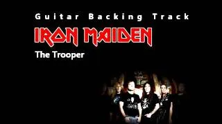 Iron Maiden - The Trooper (Guitar - Backing Track) w/ Vocals