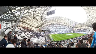 Entrée des joueurs. OM-Nantes