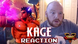 EVIL RYU!!..KINDA!! - Krimson KB Reacts (Street Fighter V)