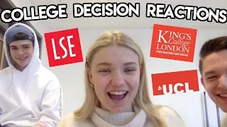 Being rejected from my dream Uni and more College Decision Reactions!