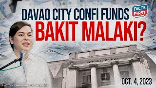 Davao City confidential funds bakit ang laki?