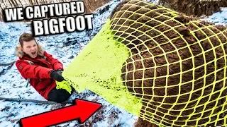 BIGFOOT CAPTURED & EXPOSED!! Advanced Spy Trap Gadgets (Sasquatch)