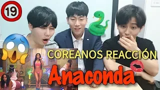 COREANOS REACCIONAN A ANACONDA - NICKI MINAJ [Pandita Chan]