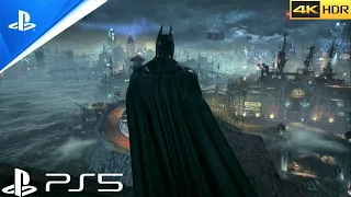 (PS5) Batman Arkham Knight - Ultra High Realistic Graphics Gameplay [4K HDR 60FPS]