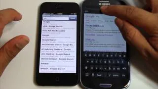Samsung Galaxy S3 VS Apple iPhone 5 (Verizon 4G LTE)