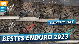 BESTES ENDURO-BIKE 2023 🤩 8 schnelle Bikes im Vergleichstest