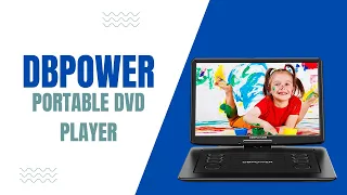 DBPOWER Portable DVD Player! Great for Kids in Car Rides!