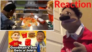 SML Movie: Goodman's Son Gets a Job Reaction (Puppet Reaction)