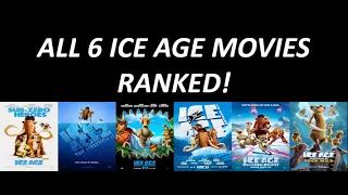 All 6 Ice Age Movies Ranked (Worst to Best) (W/ The Ice Age Adventures of Buck Wild)