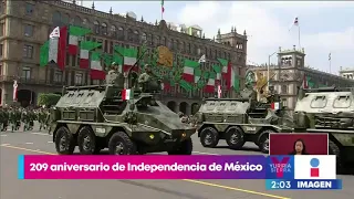 López Obrador encabeza su primer desfile militar en la CDMX | Noticias con Yuriria Sierra