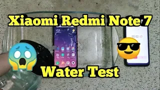 Xiaomi Redmi Note 7: Water Test