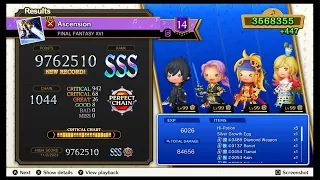 Theatrhythm Final Bar Line - Ascension (FFXVI) Supreme Perfect Chain!!!