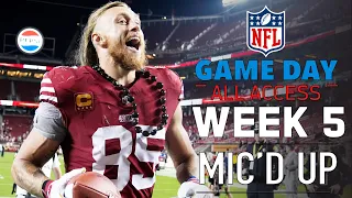 NFL Week 5 Mic'd Up, "you and swaggy, that ain’t it" | Game Day All Access