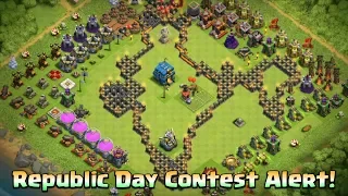 Clash Of Clans India Contest Alert - 26th Jan , Republic Day Special