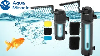 AquaMiracle Aquarium Filters 2 Versions (with UV & without UV)