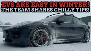 The Team Talks EVs In The Cold! Tips & Tricks For Electric Winters | Episode 246