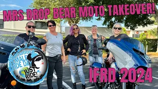 The IMRG Ladies joined The Litas for IFRD and Mrs Drop Bear Moto took over the channel!