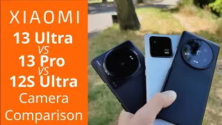 Xiaomi 12S Ultra vs 13 Pro vs 13 Ultra - Ultimate Camera Comparison