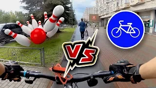 ПЕШЕХОДЫ VS ВЕЛОДОРОЖКИ