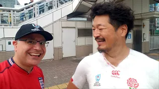 Incredible Fans at England vs New Zealand | イングランド対ニュージーランドラグビー