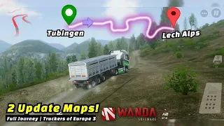 Truckers of Europe 3 - Construction Site (Tubingen) to Alps Mountain (Lech) GamePlay | New Update