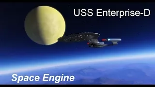 USS Enterprise-D in Space Engine