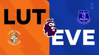 EA SPORTS FC 24 Gameplay - Luton Town vs. Everton