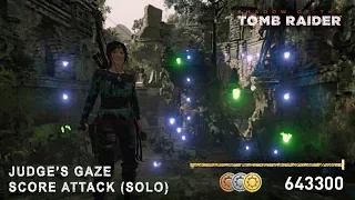 Shadow of the Tomb Raider - Score Attack (solo) Judge's Gaze tomb 643.300pts