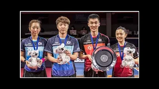 Lee and Jeon beat South Korean team-mates to claim mixed doubles crown at ITTF Australian Open