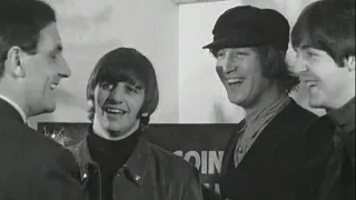 THE BEATLES LOST INTERVIEW FROM THE CAPITOL, CARDIFF 1965. (Short sample clip)