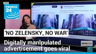 This viral anti-Zelensky billboard on New York's Fifth Avenue is fake • FRANCE 24 English