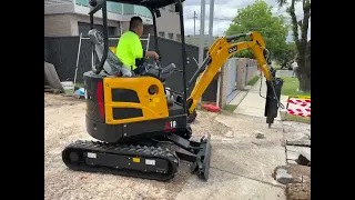 Customer review：u18 excavator