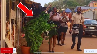 😂😂😂She thought it was a Flower: Classic Bushman Prank 2023!!