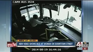 Video shows distracted bus driver hit pedestrian