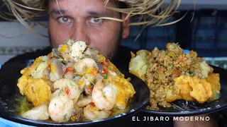 RELLENOS DE PAPA AL PLATO CON EL TRIPLE DE LA CARNE