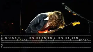 John Frusciante - Don't Forget me Solos (Calgary, 2006) ● TABS