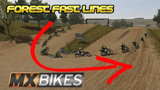 Forest Fast Lines Explained - MX Bikes (Commentary)